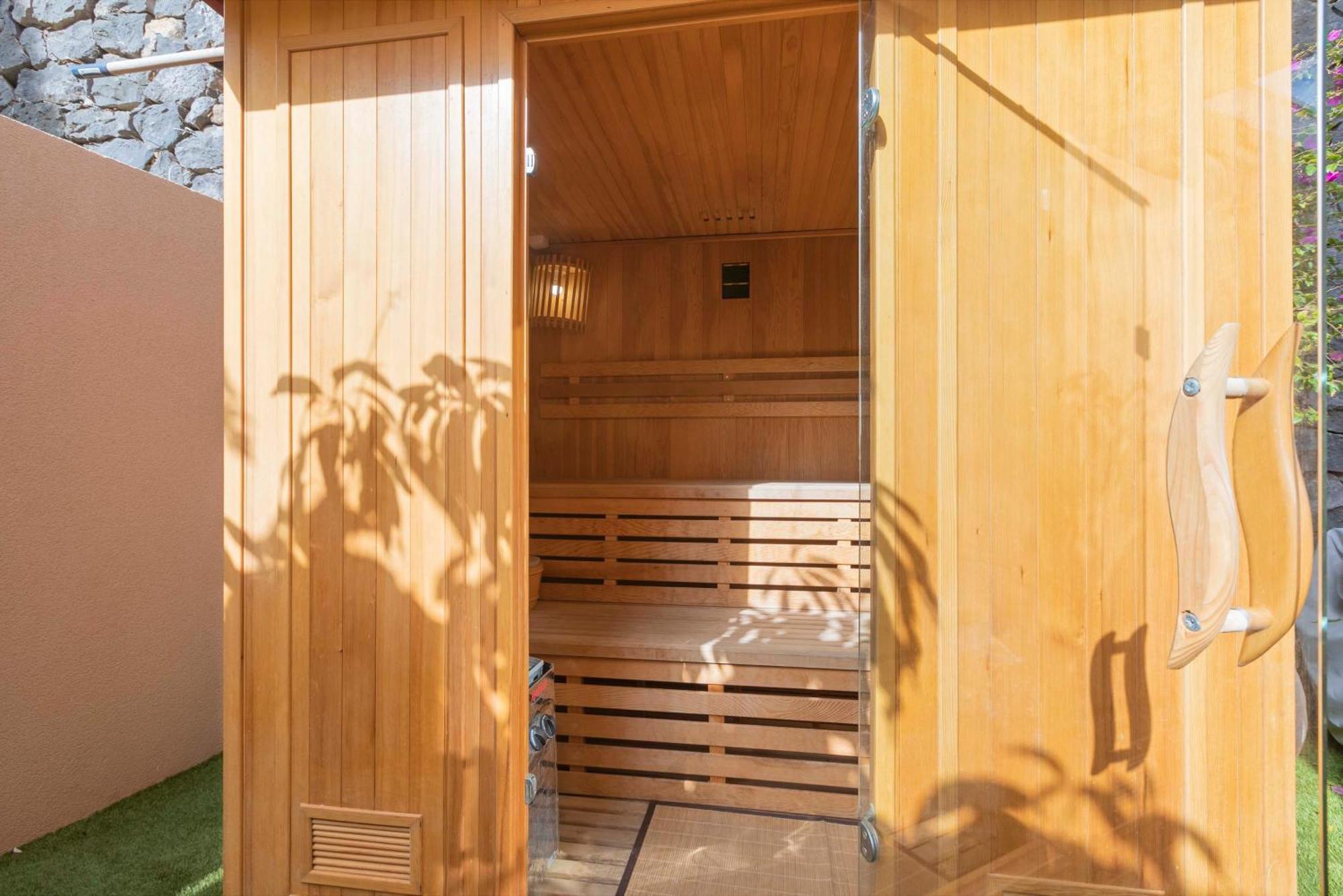 My Island Escape - Sea Views - Private Pool, Sauna Puerto de Santiago  Exterior photo